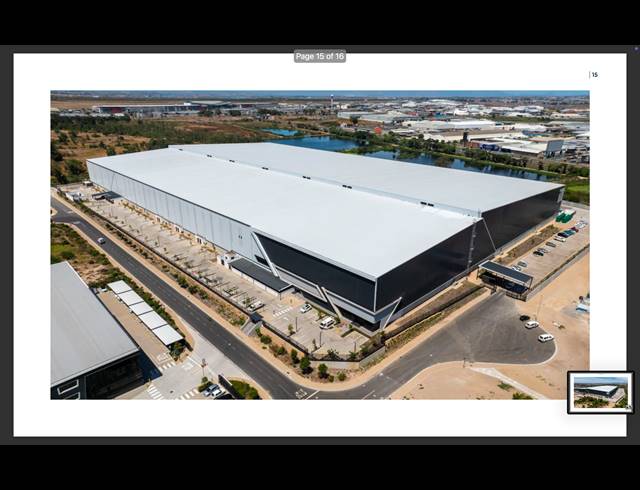5,000M² WAREHOUSE TO LET IN AIRPORT INDUSTRIA